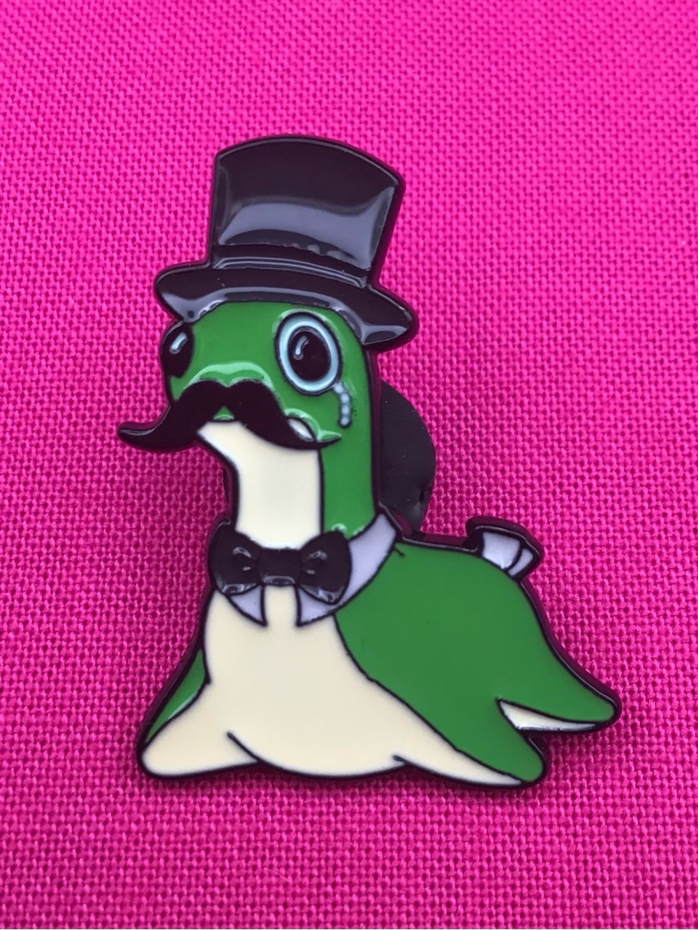 Fancy Nessie Enamel Pin